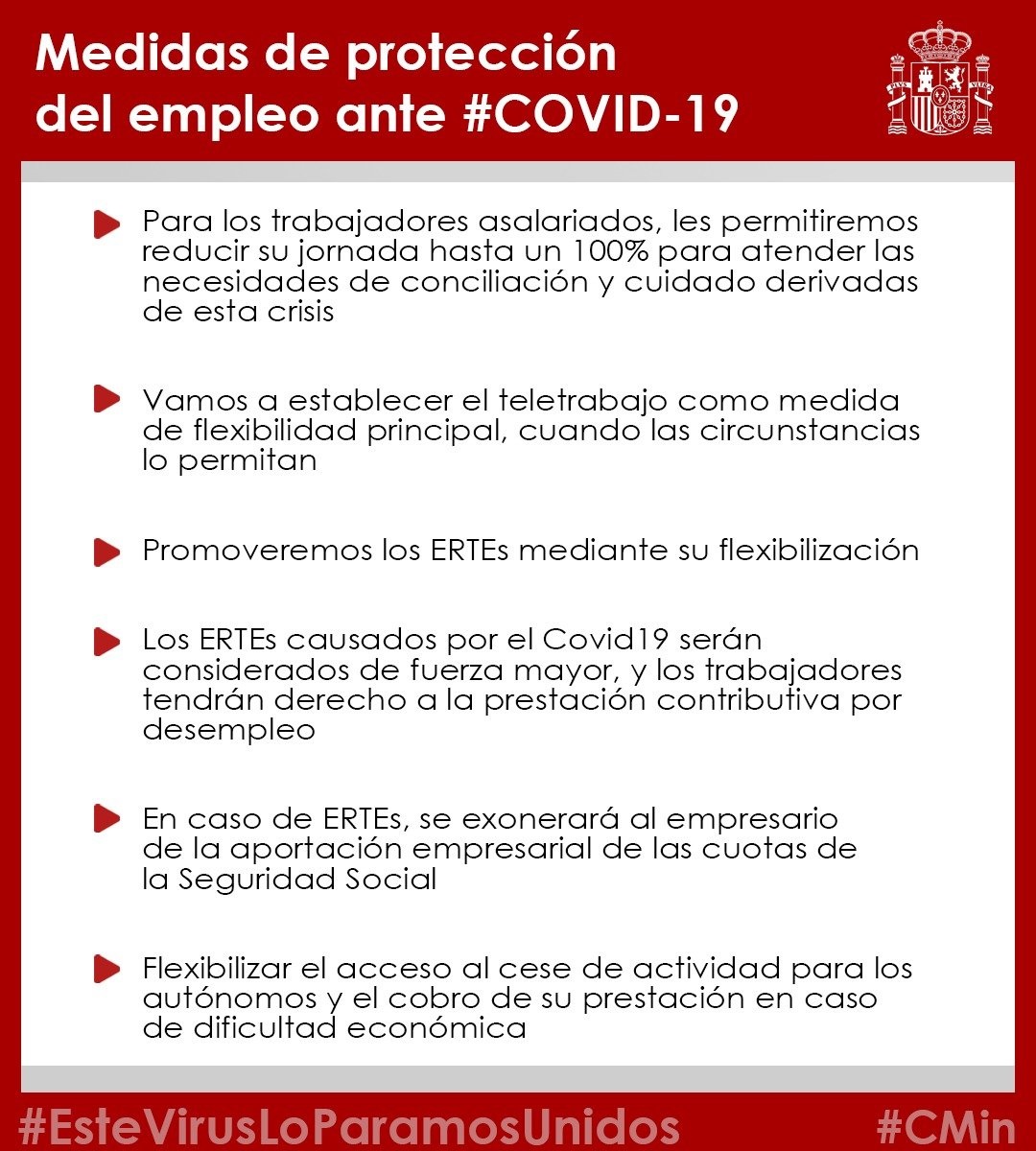 Plan de Choque Económico contra el Coronavirus - Javier Bustos Díaz